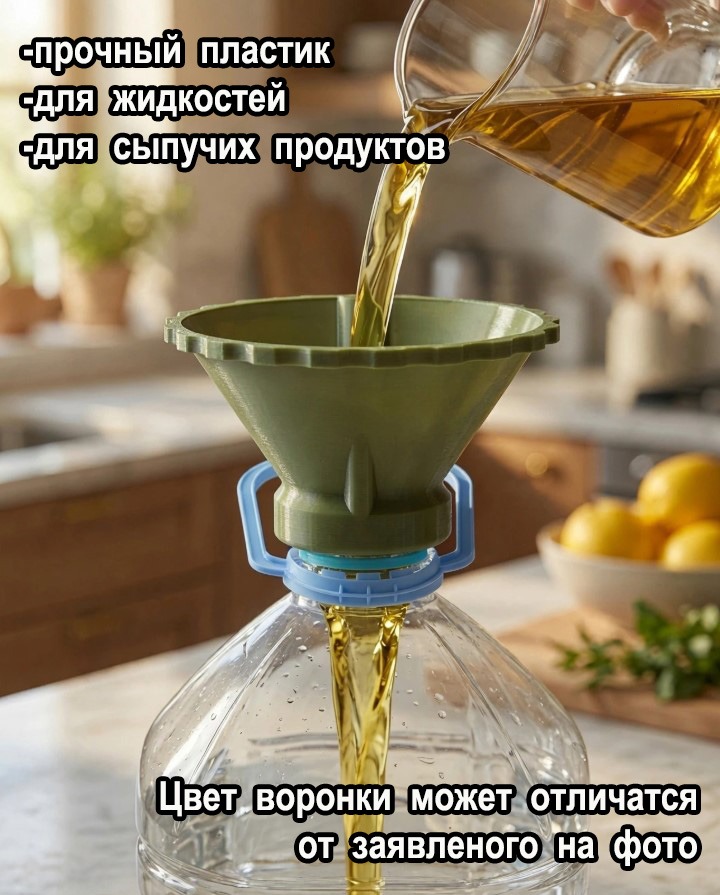 Воронка для ПЭТ бутылок, воронка для5л бутылок